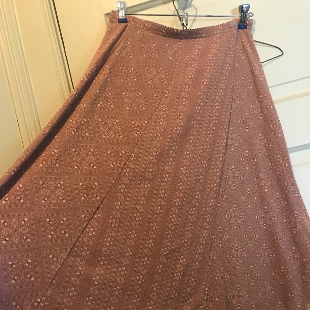 Long dress skirt